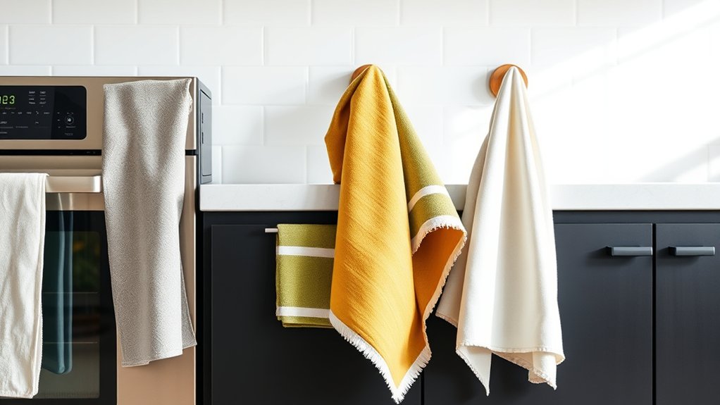 proper towel hanging techniques