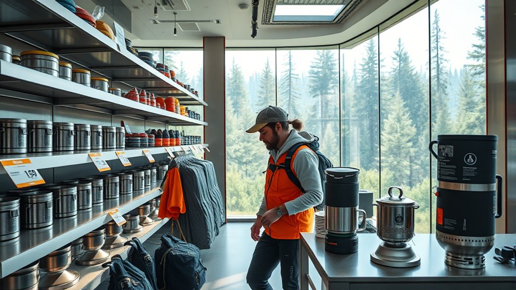 purchasing camp kitchen options