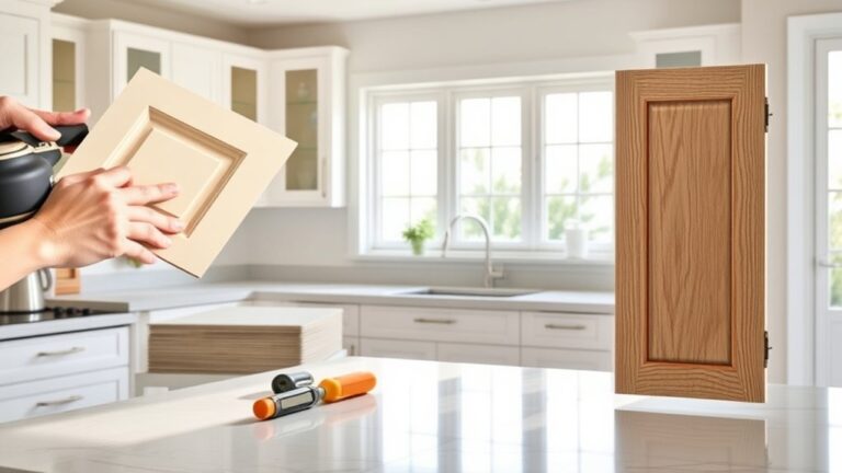 refacing cabinets in 7 steps