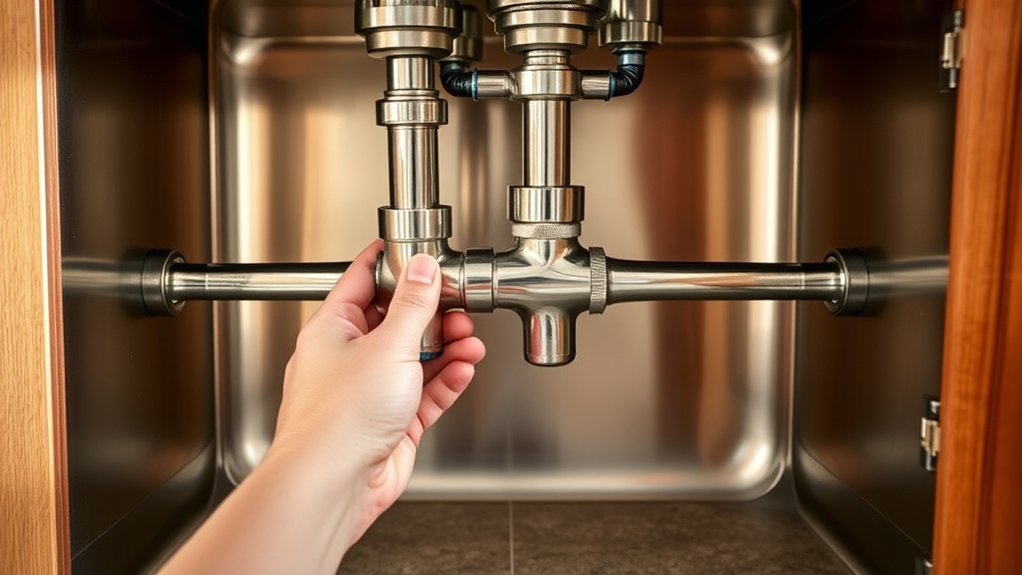remove and clean sink trap