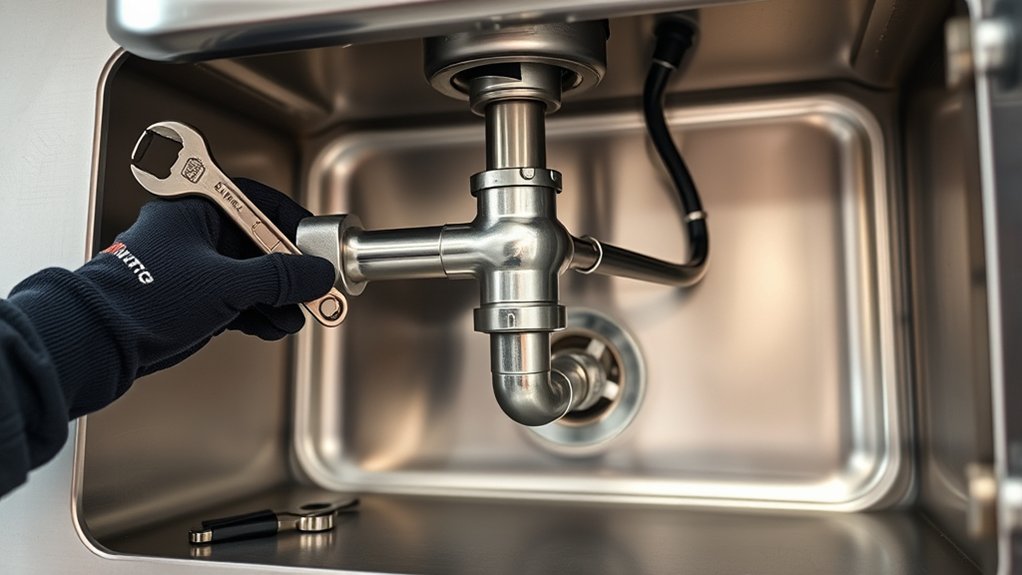 remove kitchen sink easily