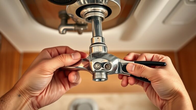 removing kitchen faucet steps