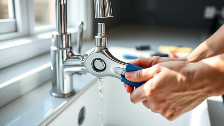 repair kitchen faucet leak