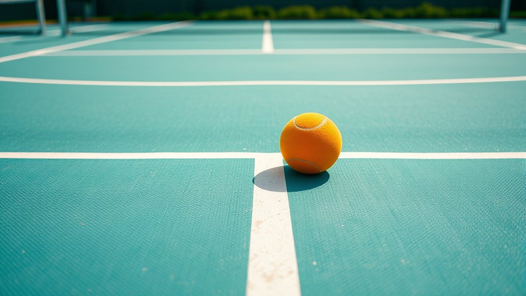 seven foot non volley zone
