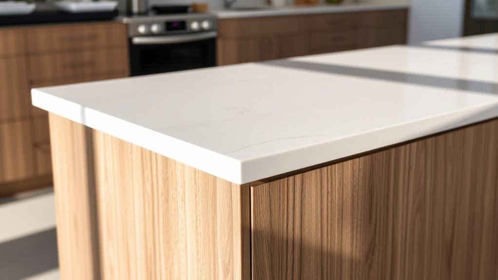 standard cabinet depth overhang