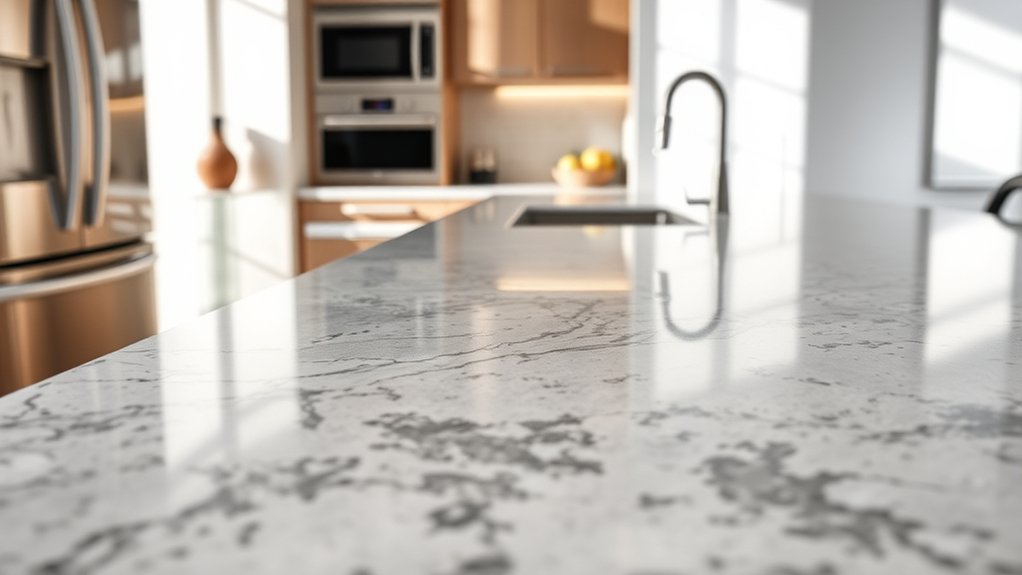 standard kitchen counter depth