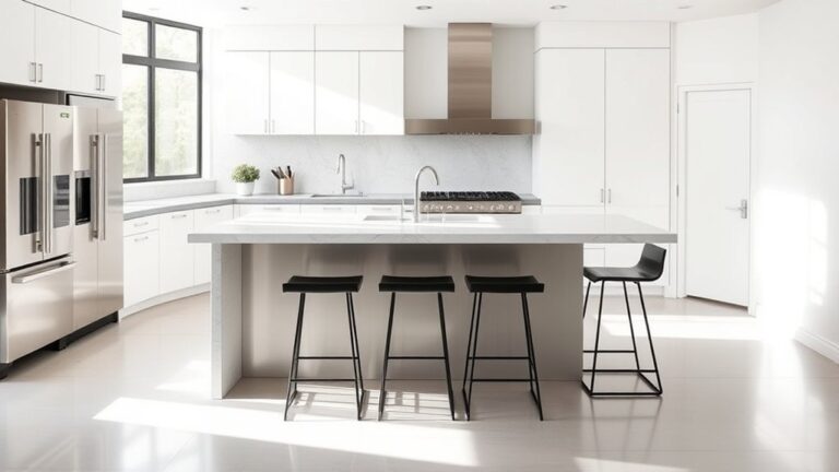 standard kitchen island height
