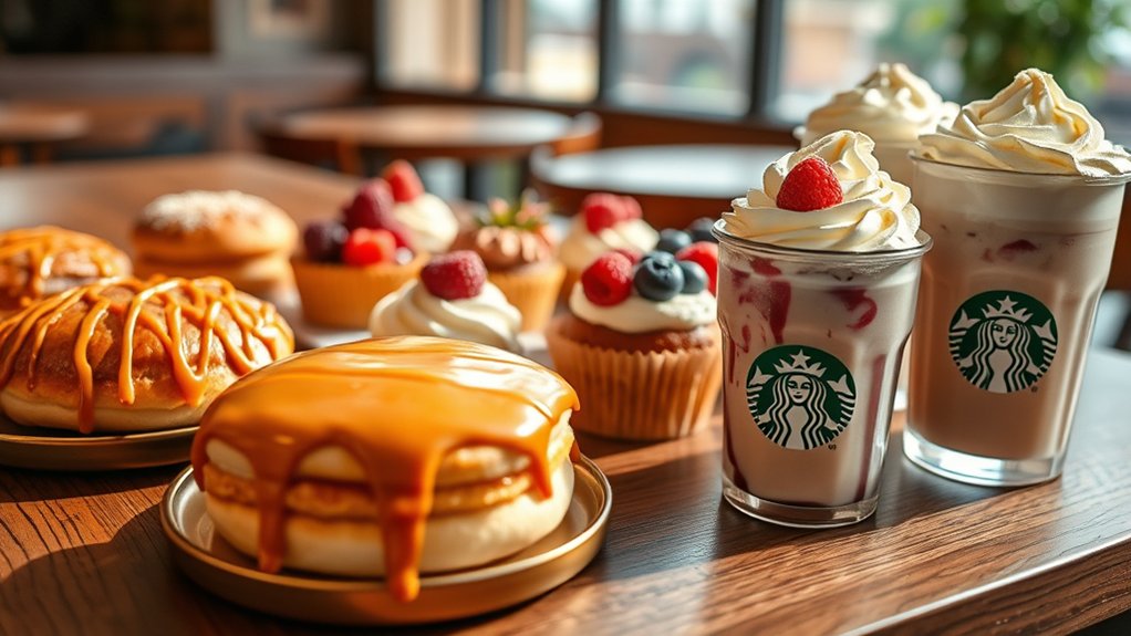 starbucks treats satisfy sweet cravings