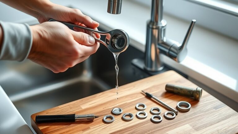 stop kitchen faucet leak