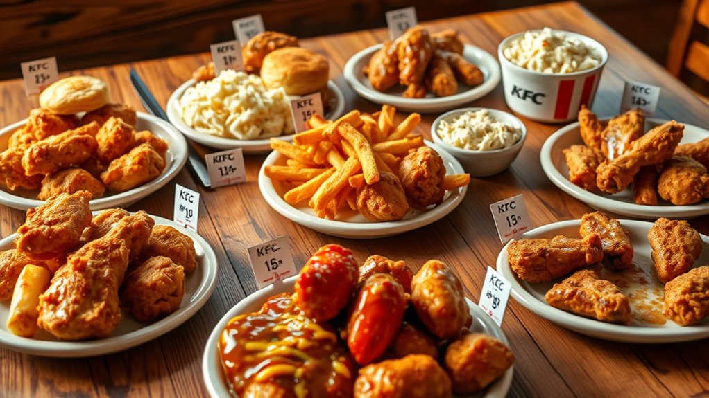 top 10 kfc dishes