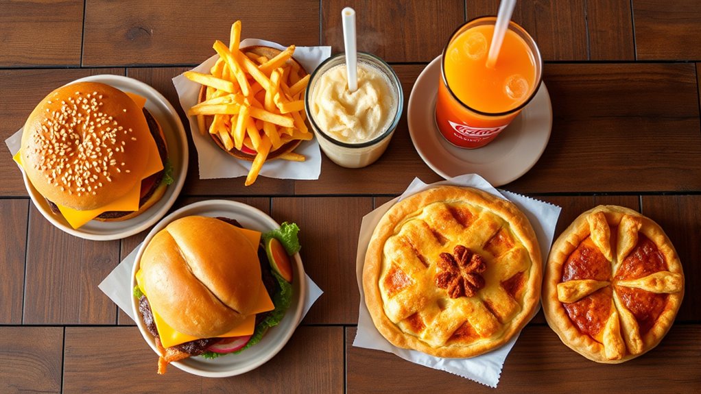 top five menu favorites