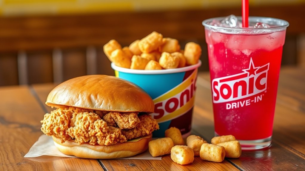 top sonic menu picks