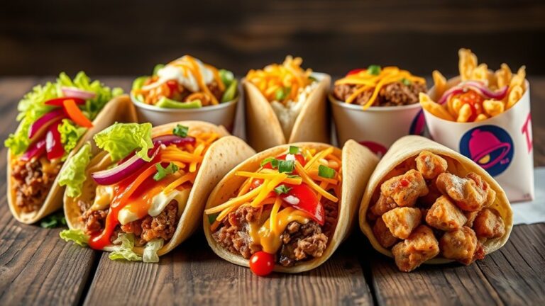top taco bell menu items