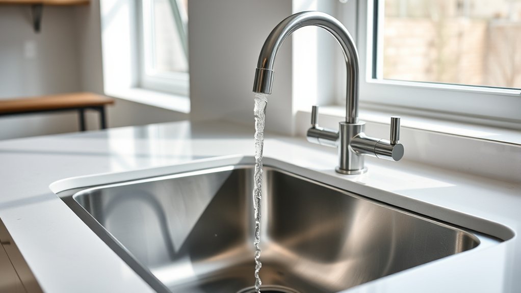 turn off water clear area