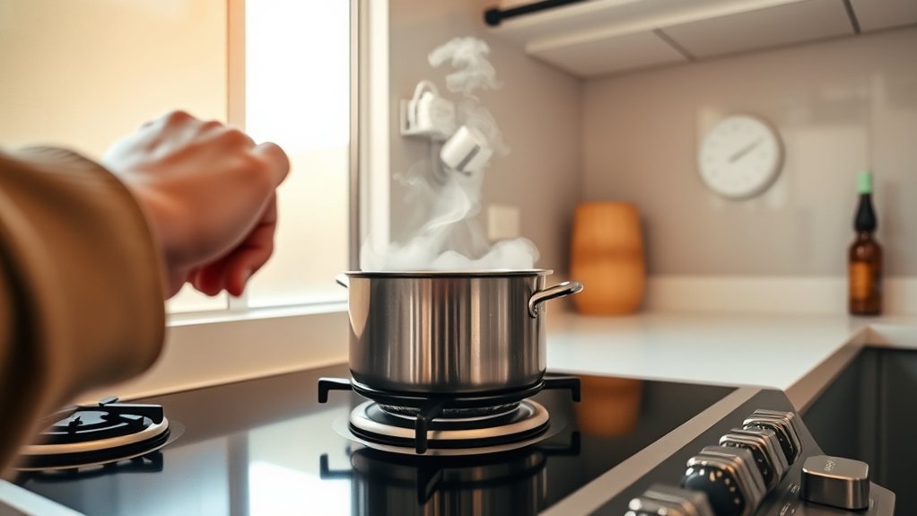watch the stove closely
